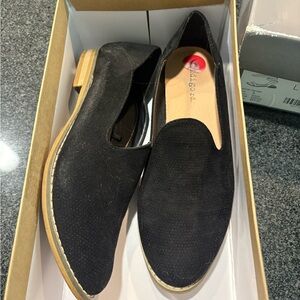 Indigo Black Slip-On Loafers